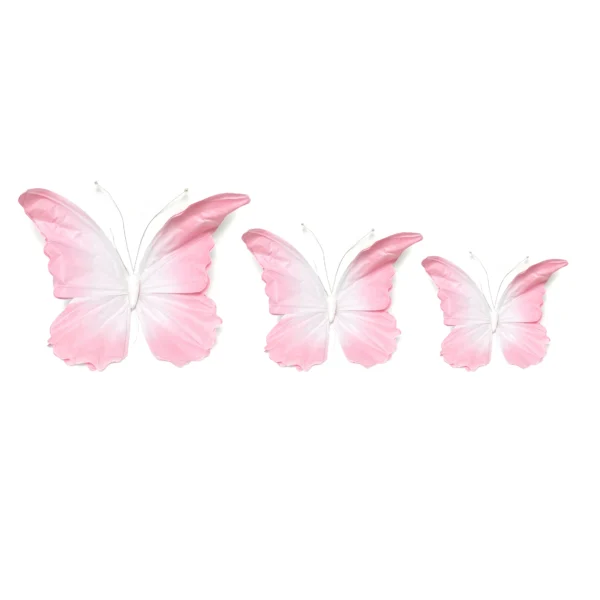 Matt Paper Butterfly Decorative Set - Image 2