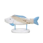 Fish On Stand Wooden Decorative