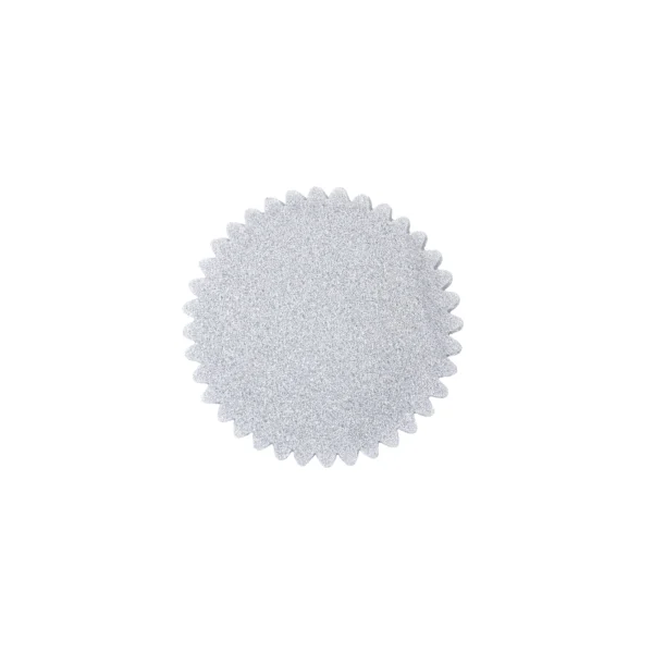 Round Glittered Metallic Tissue - Image 2