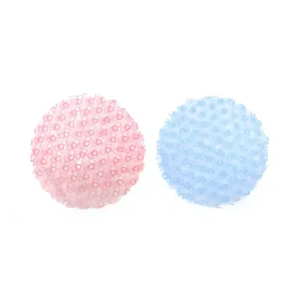 Round Heart Printed Organza Tulle