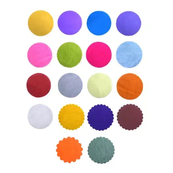 Round Organza Tissue