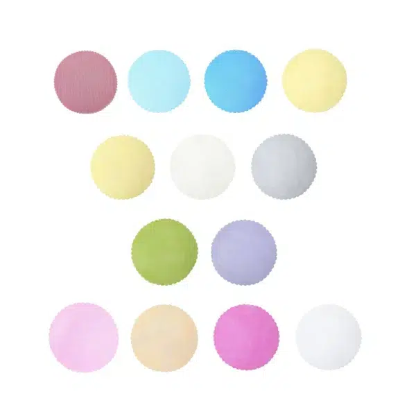 Plain Round Organza Tissue