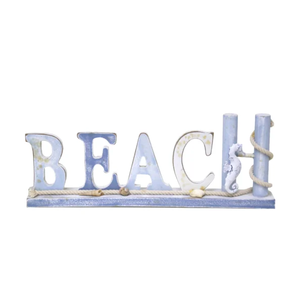 Beach Word Wooden Decorative - Image 1