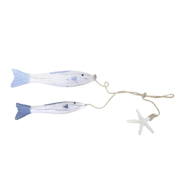Two Fish & One Sea Star Pendulum - Image 1