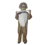 Lion Costume Overall for Kids | Lion Onesie Dress‑Up (Size 8‑10 yrs)