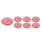 Elegant Set Of Textured Glass Plates - Image 3