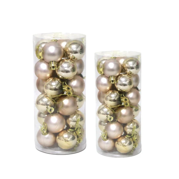 Matt & Shiny Christmas Hanging Balls - Image 3