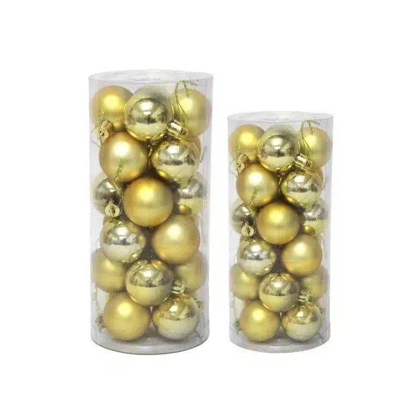 Matt & Shiny Christmas Hanging Balls - Image 4