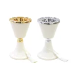 White Metal Burner Souvenir