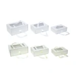 Rectangle PVC Handle Carton Box