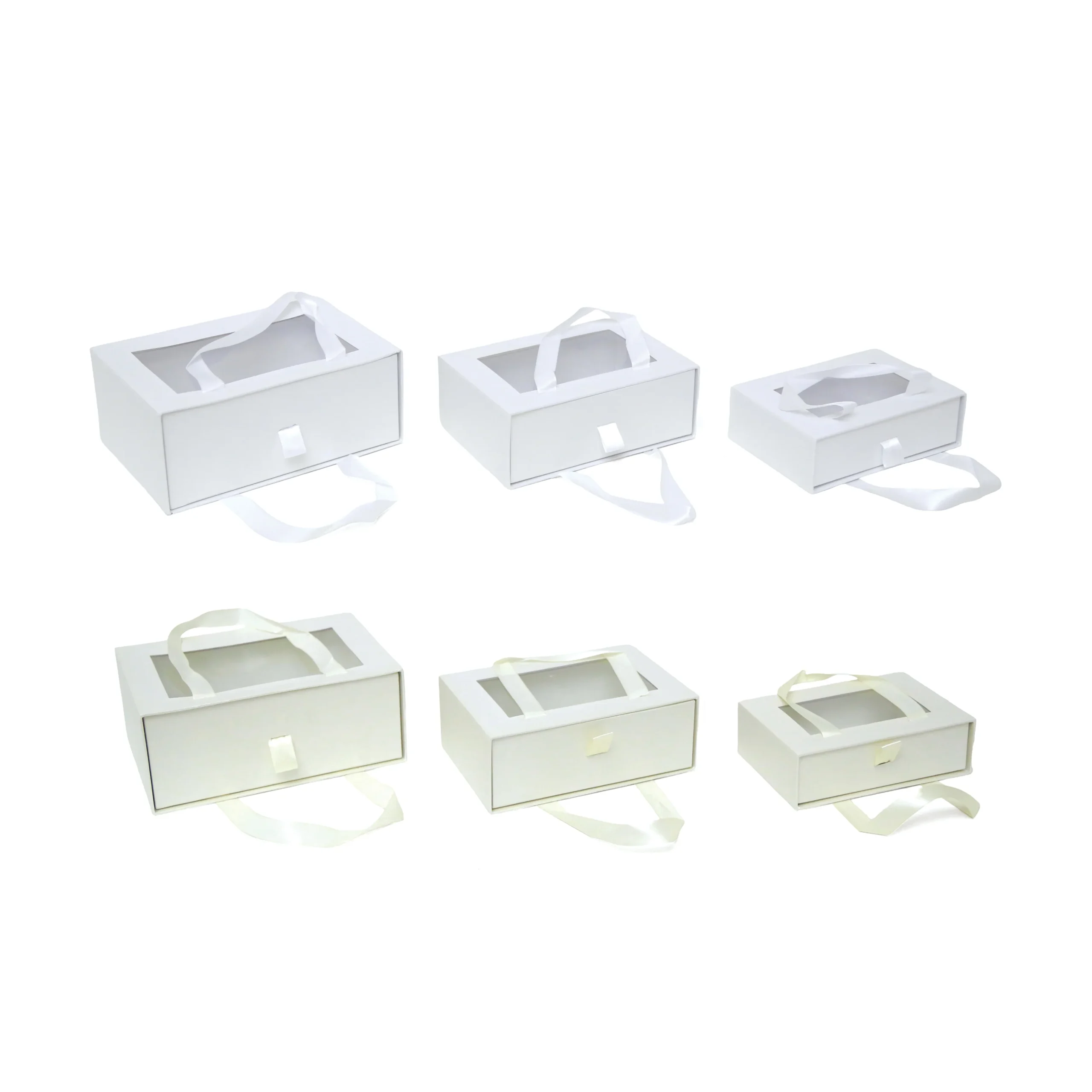 30304-8-3 & 30304-8-2 & 30304-8-1 (1) Rectangle PVC Handle Carton Box - Image 1