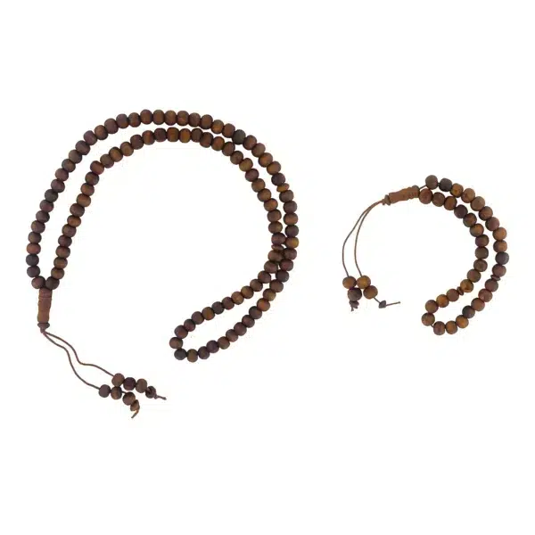 Beaded Wooden Rosary - Image 3
