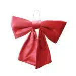 Huge Velvet Red Bow – 90×83 cm Wall or Door Décor