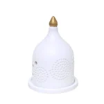 White Covered Burner - Image 2