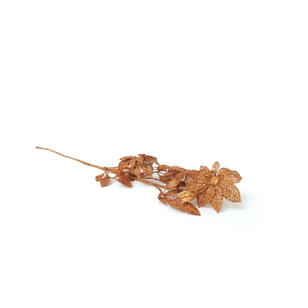 Shimmering Filigree Leaf Accent - Image 3