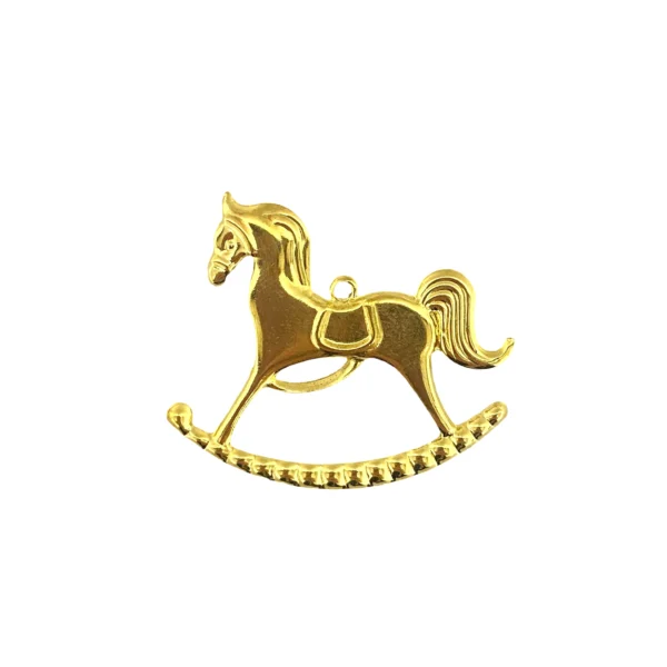 Flat Metal Rocking Horse Motif - Image 2