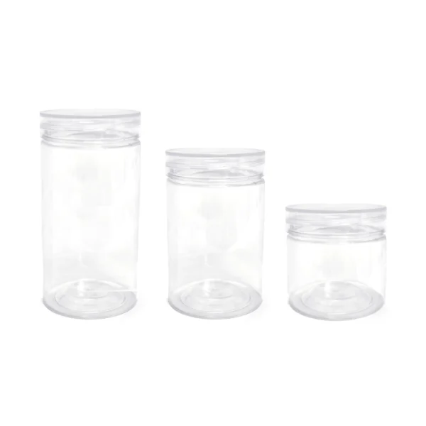 Round Clear Plastic Container