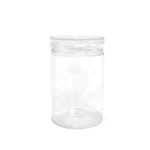 Round Clear Plastic Container - Image 2