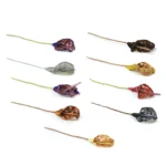 Metallic Foiled Bud Stem Accent