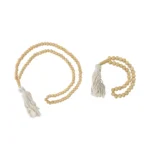 Beaded Natural Wooden Rosary