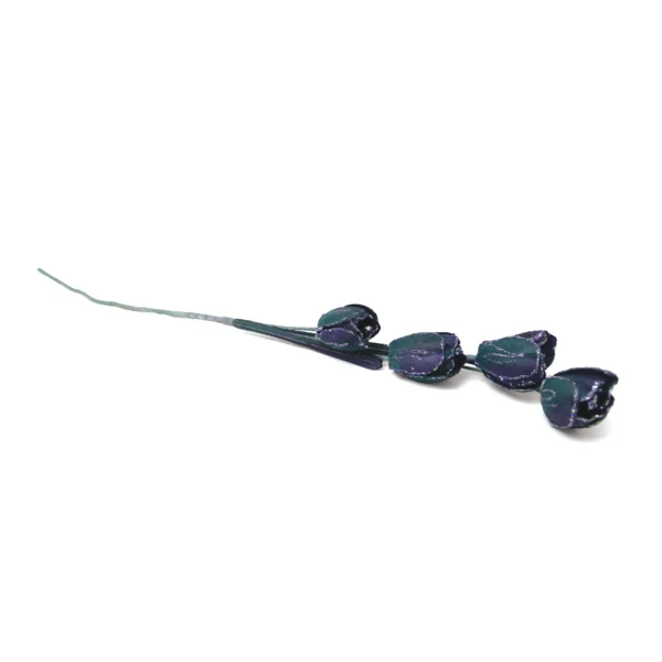 Glittered Colored Tulip Buds - Image 10