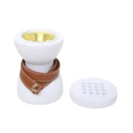 Matt White Belted Burner - Image 3