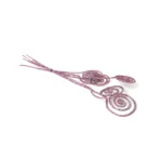 Glittery spiral floral - Image 5