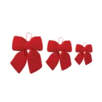 Velvet Red Bow