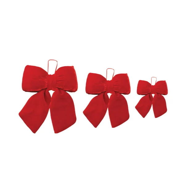 Velvet Red Bow