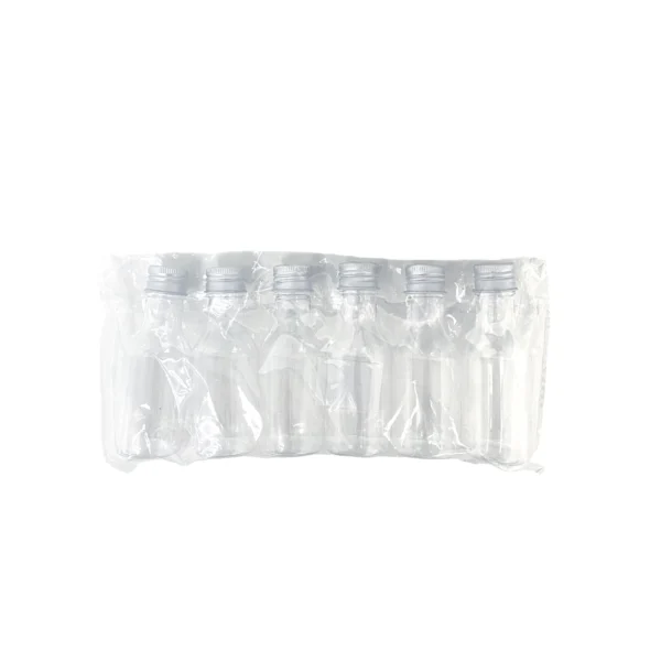 Plastic With Silver Cover Bottle - Image 2