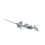 Wired Organza Flower Stems - Image 3
