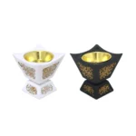 Gold Patterned Burner