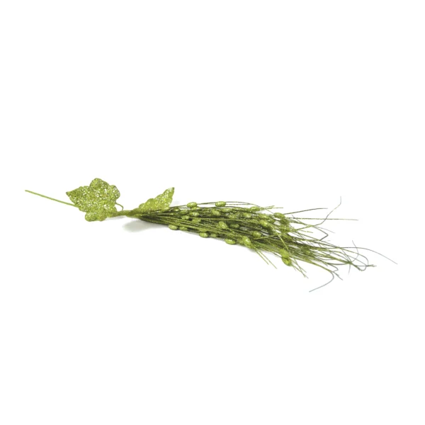 Glitter Tinsel Grass Pick - Image 4
