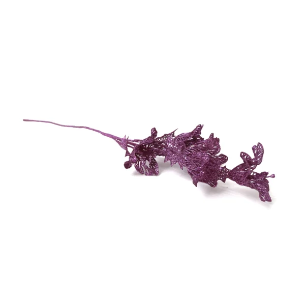 Glitter Trumpet Flower Decorative Pick - Image 7