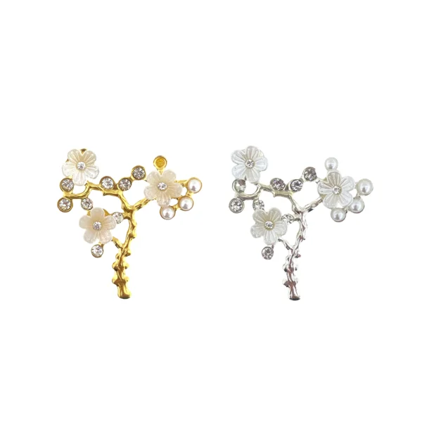 Pearl Flower Branch Motif