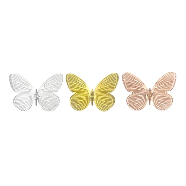 Metal Butterfly Motif