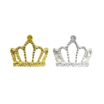 Curved Strassed Crown Motif
