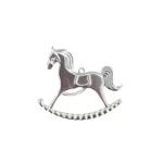 Flat Metal Rocking Horse Motif - Image 3