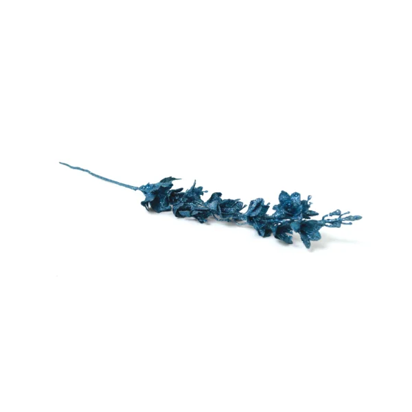 Glitter Leaf Cluster Decorative Sprig - Image 8