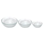 Frosted Clear Bowls