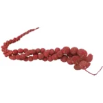 Long Red Glitter Berry Garland