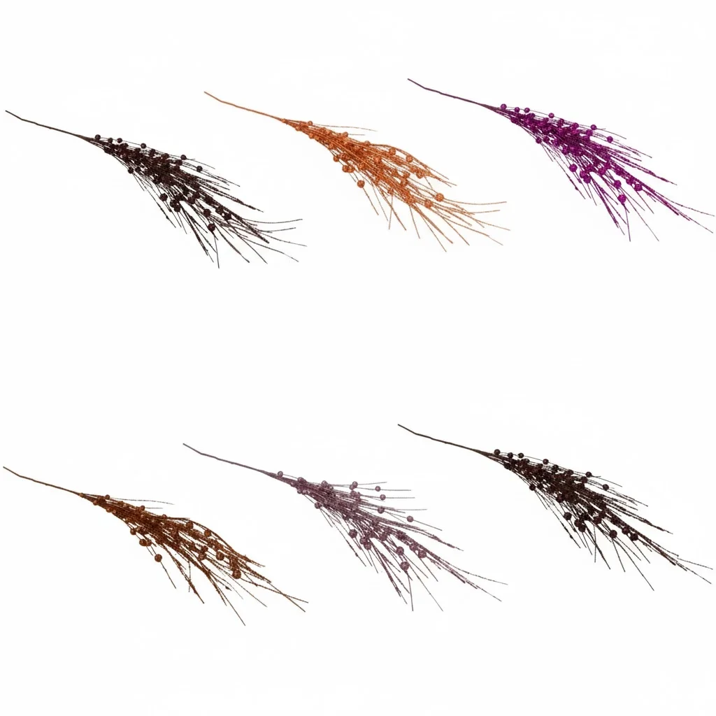 GW6164 (1) Assorted Glittered Pine - Image 1