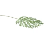 Glittered Cedar Leaf - Image 3