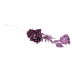 Lace Cut Glitter Rose - Image 5
