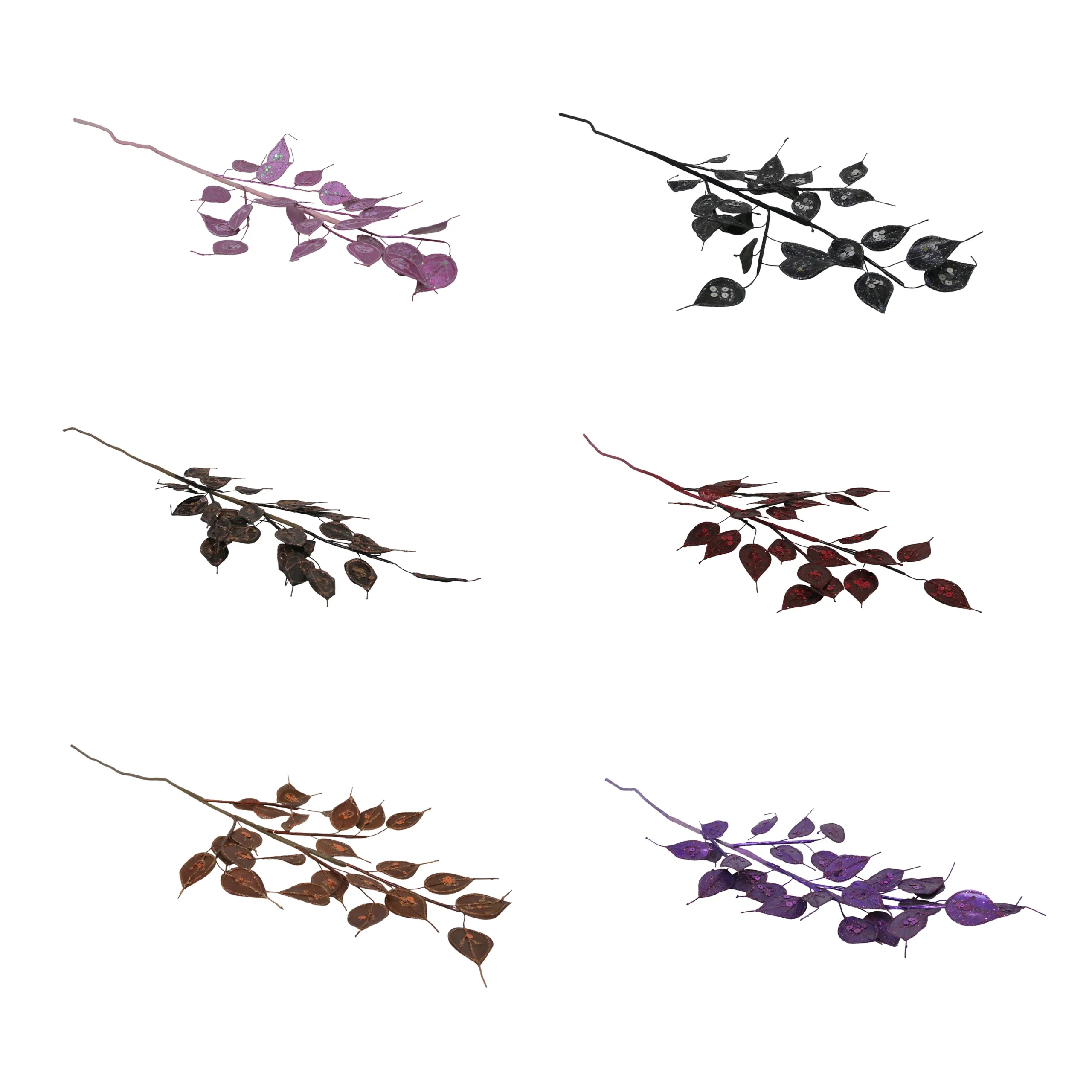 Untitled-1 Assorted Glittered Lunaria Sprays - Image 1