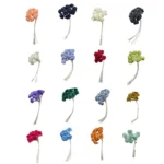 Assorted Colored Satin Rose Bouquet