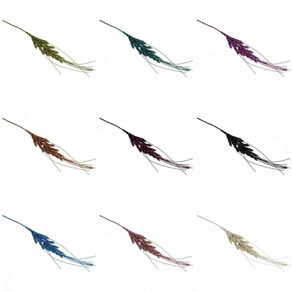 unnamed Fanned Tinsel Wheat Picks - Image 1