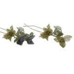 Faux Metal Lace Flowers