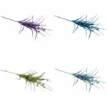 Assorted Glittered Pine