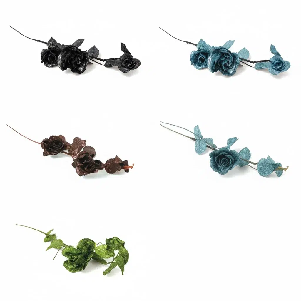 unnamed Textured Floral Sprigs - Image 1